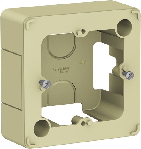 Коробка для наружнего монтажа Systeme Electric Blanca бежевый фото Коробка для наружнего монтажа Systeme Electric Blanca бежевый картинка